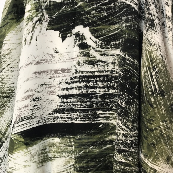 Lamarque Gaza palm buttons asymetric skirt - Picture 6 of 14